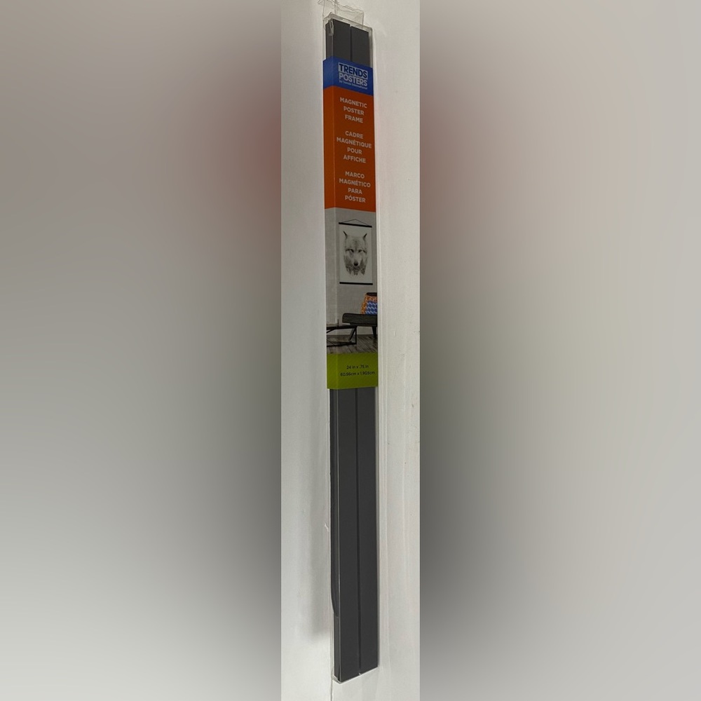 NEW! Black Boxed Magnetic Poster Frame - 24 in. x 0.75 in. by Trends Poster